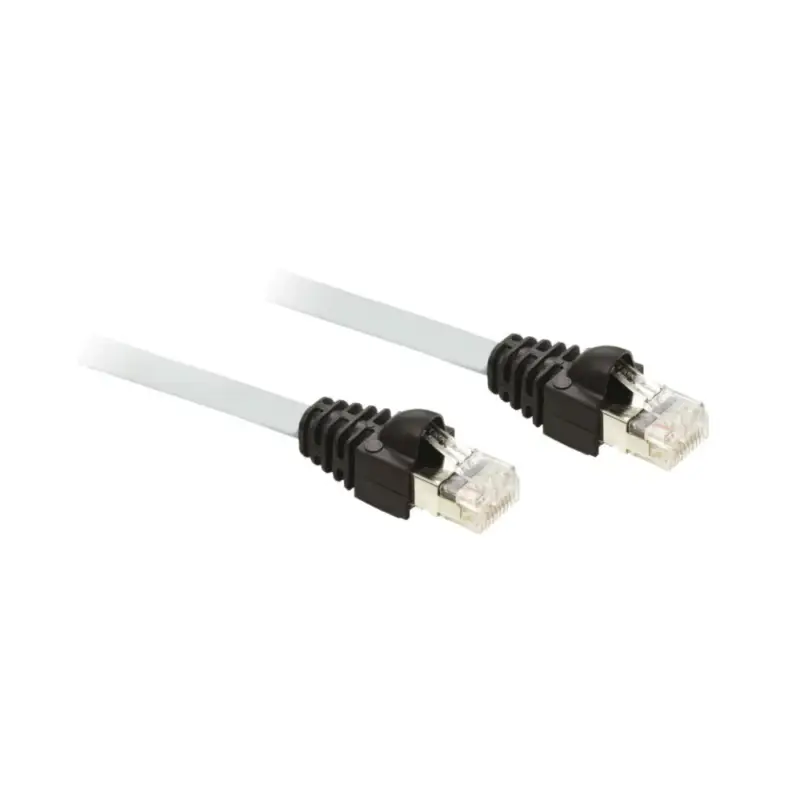 Alacsony ár Schneider 490NTW00005 Ethernet árnyékolt sodrott érpár Kábel, 5M, RJ45 connec.