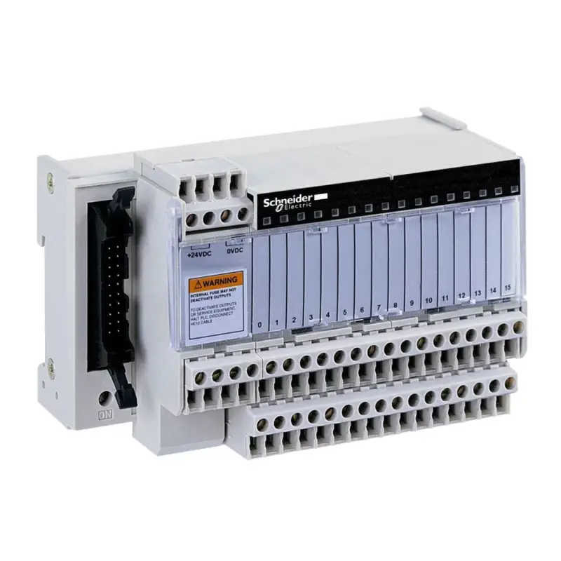 Schneider ABE7H16R20 16 DI/O, 24VDC, No Lexcomm.Term.Rail Biztonságos fizetés