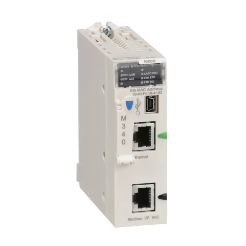 Kihagyhatatlan ajánlat Schneider BMXP342020 L2 Processzor Modbus és Ethernet porttal, SD kártyával
