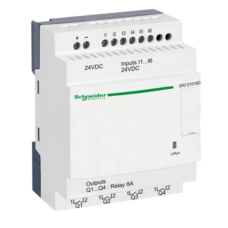 Azonnali szállítás Schneider SR2D101BD 10 I/O, relés, 24VDC