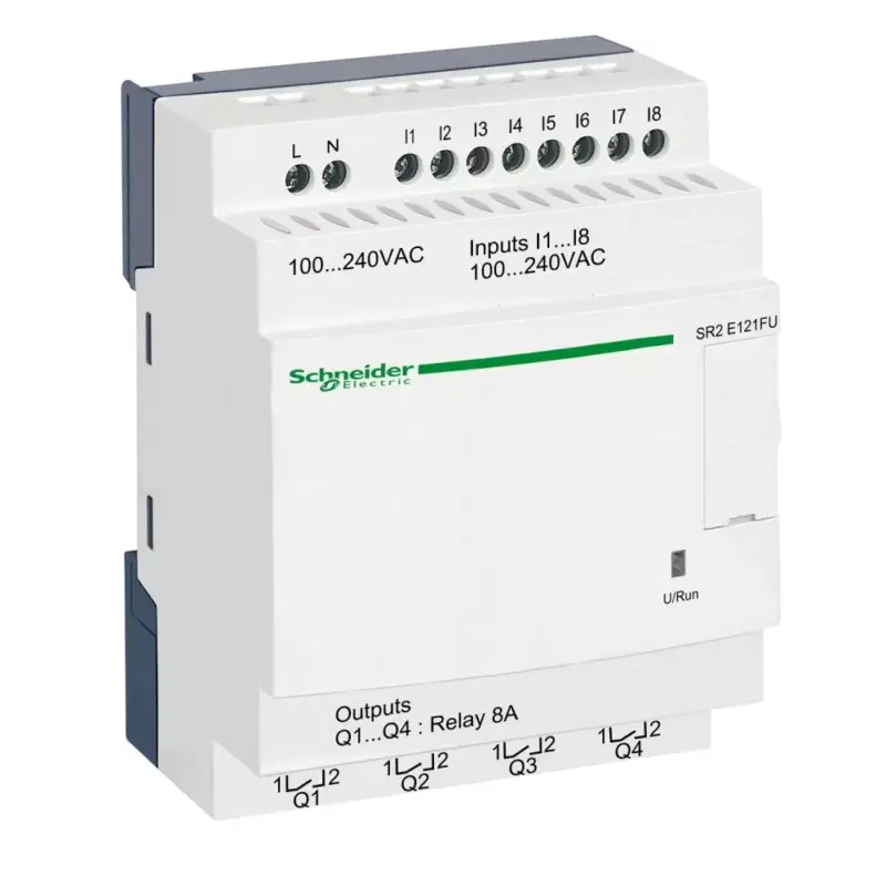 Különleges ajánlat Schneider SR2E121FU 12 I/O, relés, óra, 230VAC