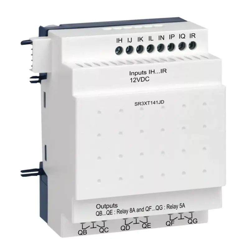 Csak ma Schneider SR3XT141JD 14 I/O 12VDC vezérlő modul bővítő