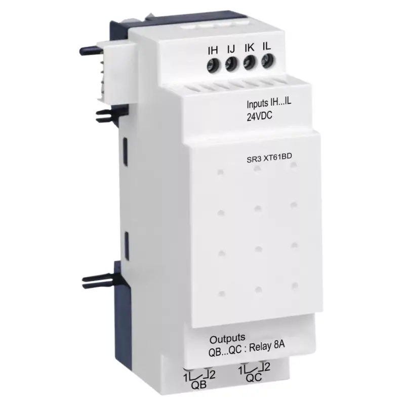 Schneider SR3XT61BD Bővítőmodul, 6 I/O, 24VDC Kedvezményes ár