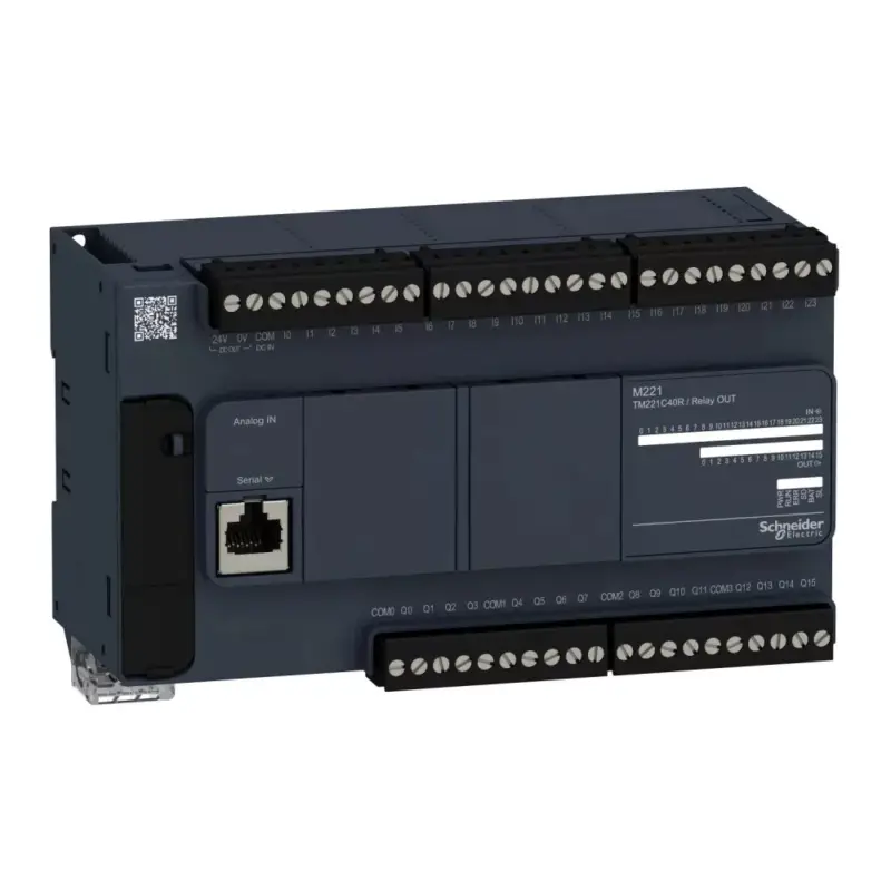 Végkiárusítás Schneider TM221C40R M221 vez.-40IO Relé KOMP.