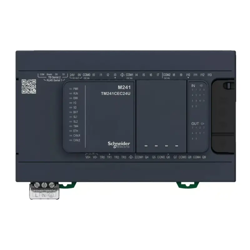 Schneider TM241C24R M241 vez.-24IO Relé Gyors kiszállítás