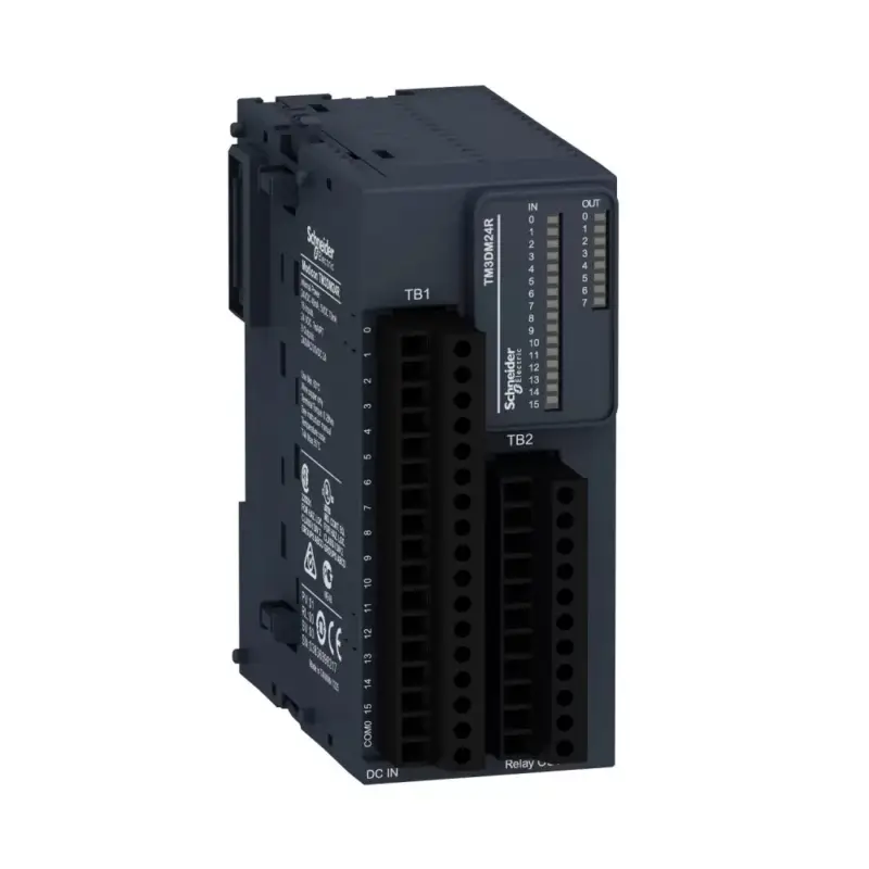 Schneider TM3DM24R Bővítő modul TM3-24 IO relés Szuper akció