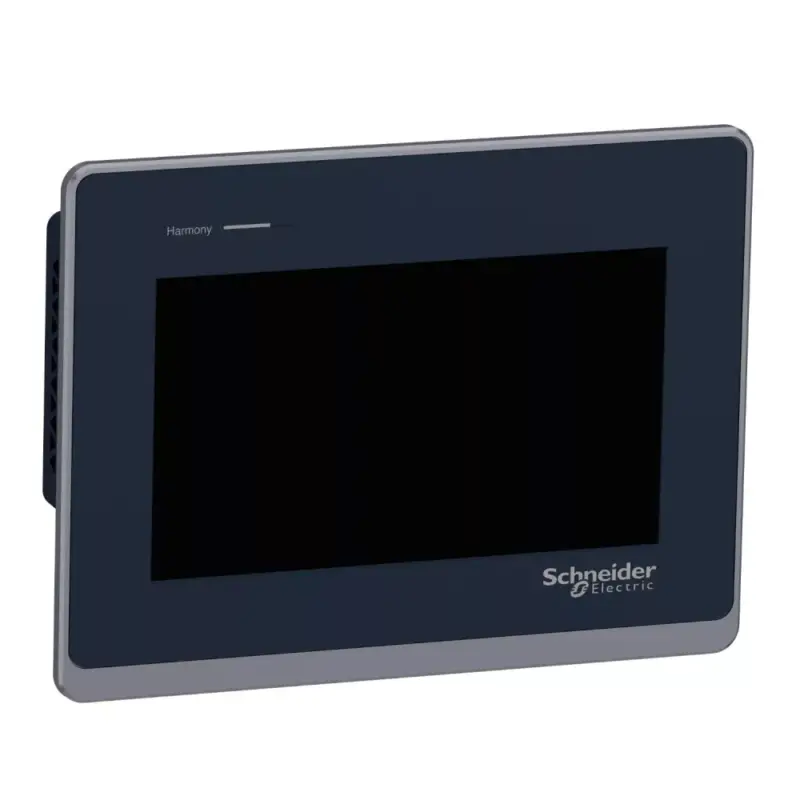 Szuper akció Schneider HMIST6400 Magelis ST6 érintőképernyő, 7", 800x480, RS232, RS485, 2xEthernet, USB, 24VDC