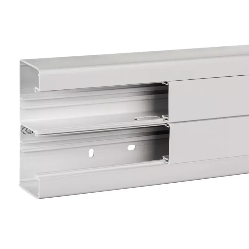 Vásárlói kedvenc Schneider ISM10300P OPTILINE 45 kábelcsatorna fedéllel 140x55 mm, műanyag, polárfehér