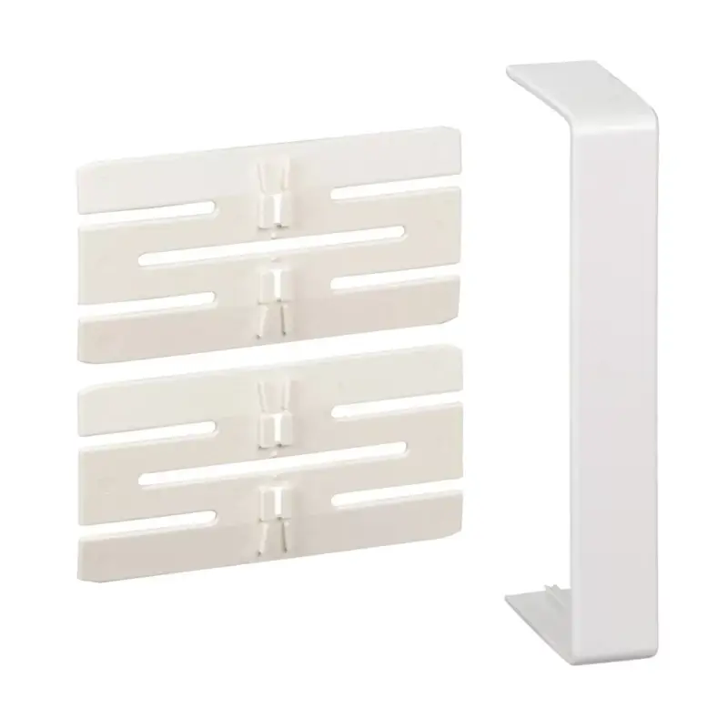 Schneider ISM10306P OPTILINE 45 Takaróelem+2 toldó 140x55 mm, műanyag, polárfehér Szuper akció