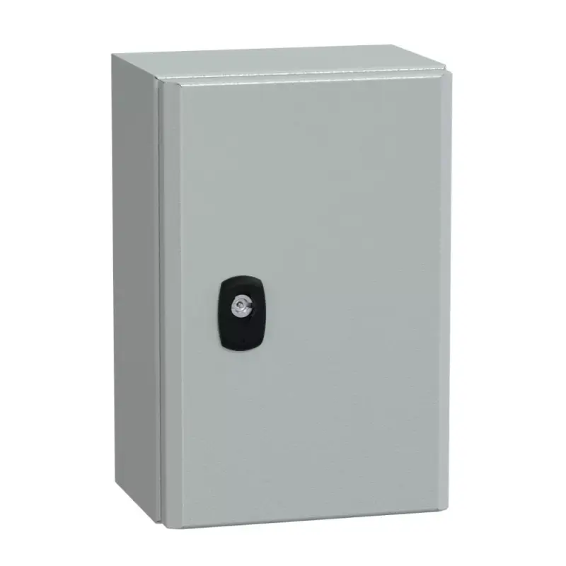Schneider NSYS3D3215P Spacial S3D Falra szerelhető fém szekrény, Teli ajtóval, 300x200x150, IP66, szerelőlappal Vedd meg most