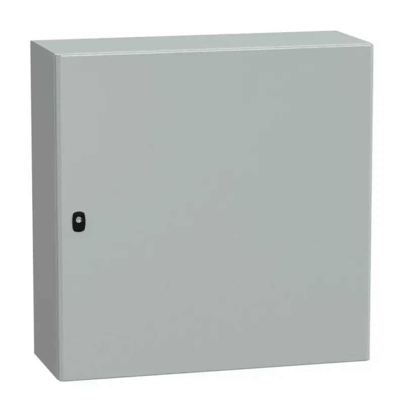 Schneider NSYS3D8830P Spacial S3D Falra szerelhető fém szekrény, Teli ajtóval, 800x800x300, IP66, szerelőlappal Olcsóbb