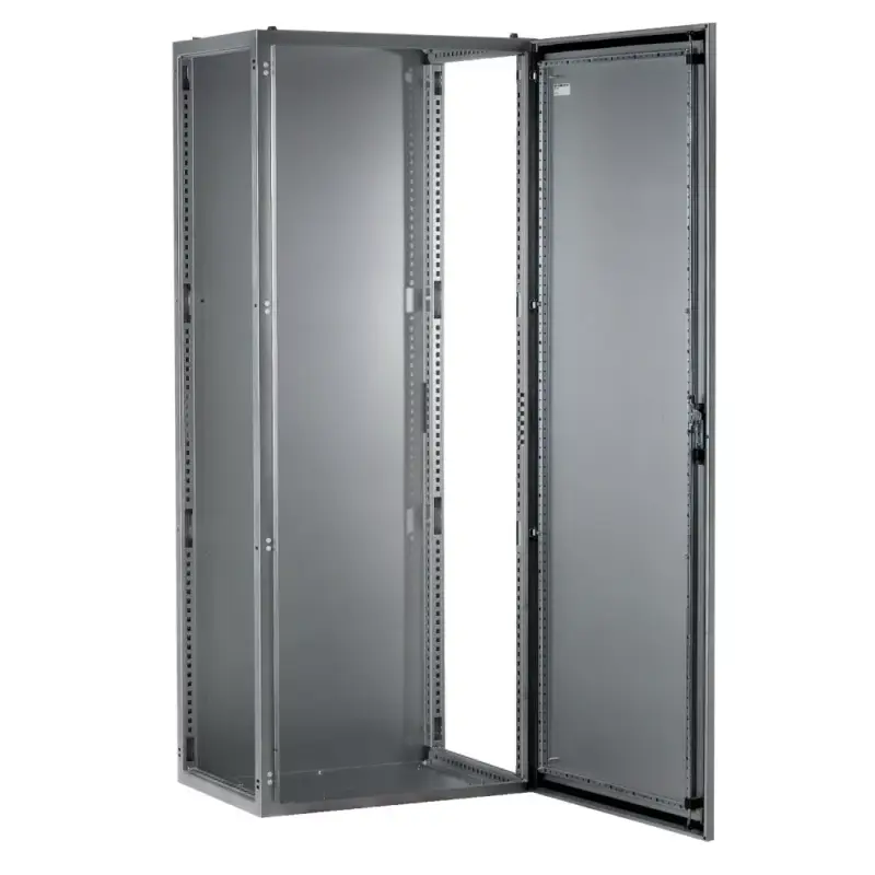 Schneider NSYSFX181240 Spacial SMX rozsdamentes acél AISI 304L álló szekrény, Teli ajtóval, 1800x1200x400, IP55, 2 ajtós kivitel, szerelőlap nélkül Biztonságos fizetés