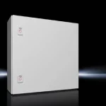 Rittal AX 1050.000 fém szekrény, teli ajtóval, 500x500x210, IP66, szerelőlappal (Rittal 1050000) Biztonságos fizetés