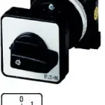 Különleges ajánlat Eaton 062584 T0-1-15402/Z Vezérl. Be-Ki kapcsoló 2p 20A közéépíthető
