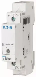 Vedd meg online Eaton 103131 Z-EL/BL230 Jelzőlámpa kék, 110-240V AC/DC