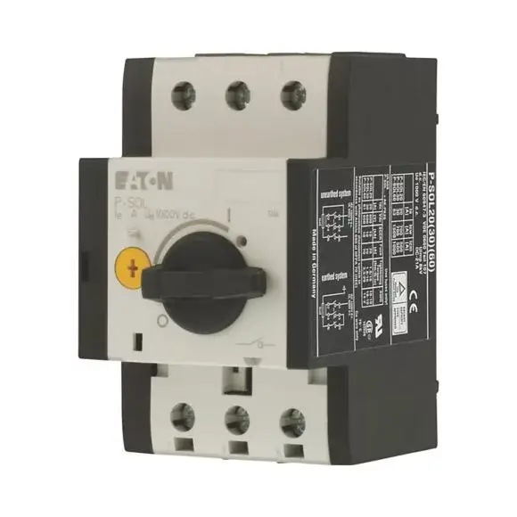 Ne maradj le Eaton 120935 P-SOL30 PV szakaszolókapcsoló 30A DC