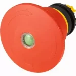 Akció Eaton 121465 M22-PVT60P-MPI Mech.állásjelzős VÉSZ-KI gomba 60mm, tekerő nyugt.
