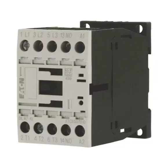 Gyors szállítás Eaton 276568 DILM7-10(110VDC) Teljesítmény kontaktor, 3kW/400V, DC