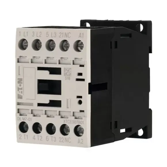 Eaton 276600 DILM7-01(24VDC) Teljesítmény kontaktor, 3kW/400V, DC Kihagyhatatlan ajánlat