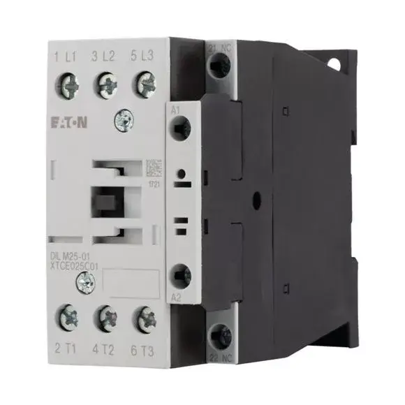 Eaton 277168 DILM25-01(24V50/60HZ) Teljesítmény kontaktor, 11kW/400V, AC Ne maradj le