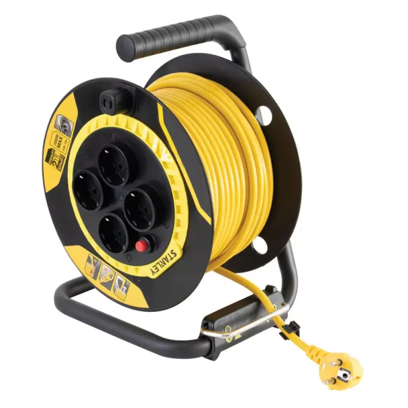 STANLEY kábeldob, IP20, 25m kábellel, H05VV-F 3G1,5, 3000W Legjobb ár