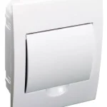 Tracon EDSN-6/1 Műanyag kiselosztó, 6 modul, 1 sor, teli ajtóval, IP40, süllyesztett Vedd meg most