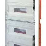 Tracon EDSS-18/4 Műanyag kiselosztó, 72 modul, 4 sor, füstszínű sík ajtóval, IP40, süllyesztett Expressz kézbesítés