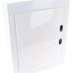 Tracon EDFKSN-12/2 Műanyag kiselosztó, 24 modul, 2 sor, teli sík ajtóval, IP40, falon kívüli Alacsony ár