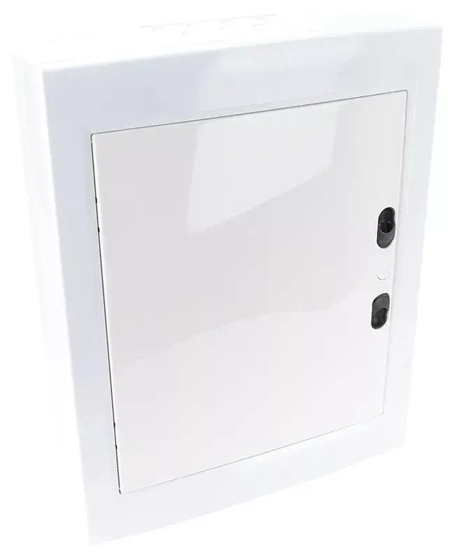 Tracon EDFKSN-12/2 Műanyag kiselosztó, 24 modul, 2 sor, teli sík ajtóval, IP40, falon kívüli Alacsony ár