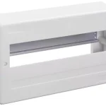 Tracon EDFK-12/1AN Műanyag kiselosztó, ajtó nélkül, 12 modul, IP40, falon kívüli, N/PE sínnel Exkluzív ajánlat