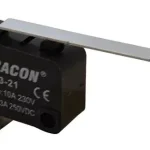 Akciós ár Tracon KW3-21 Helyzetkapcsoló, mikro, rugószáras 1×CO 10(3)A/230V, 52mm, 6,3x0,8 mm, IP00