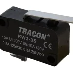 Tracon KW3-35 Helyzetkapcsoló, mikro, rugószáras 1×CO 10(3)A/230V, 28mm, 4,8x0,8 mm, IP00 Kihagyhatatlan ajánlat