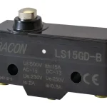 Tracon LS15GD-B Helyzetkapcsoló, rövid kúpos, ütküzős 1×CO, 2A/230V AC, IP00 Szuper ajánlat