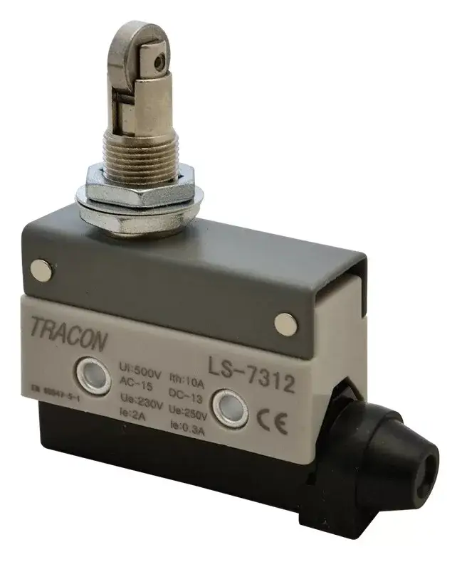 Olcsóbb Tracon LS7312 Helyzetkapcsoló, görgős 1×CO, 2A/230V AC, 90°, IP40