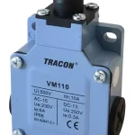Szuper ajánlat Tracon VM110 Helyzetkapcsoló, kúpos fémházas 1×NO+1×NC, 6A/230V AC, IP66