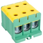 Exkluzív ajánlat Tracon FLEAL-150/3ZS Főáramköri leágazó kapocs, sínre és felületre szerelhető, zö 35-150mm2, max. 800VAC, max.320A