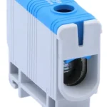 Vedd meg online Tracon FLEAL-50/1K Főáramköri leágazó kapocs, sínre szerelhető, kék 6-50mm2, max. 800VAC, max.160A