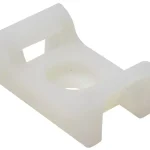 Tracon CSTALP-5 Csavarozható, 2oldalt fűzhető kábelkötegelő talp, natúr 22×16mm, d=8mm, PA6.6 Biztonságos fizetés