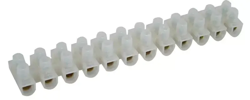 Népszerű Tracon S5A-H-L Flex. nyomólemezes sorozatkapocs, H profil, 12 tag, natúr 4mm2, 450VAC, 25A, PP