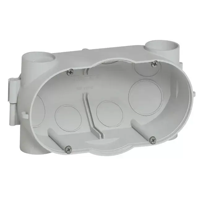 Szezonális akció Legrand 081942 Batibox süllyesztődoboz betonfalba, univerzális, kettes, fedéllel, 58mm mély ( Legrand 081942 )