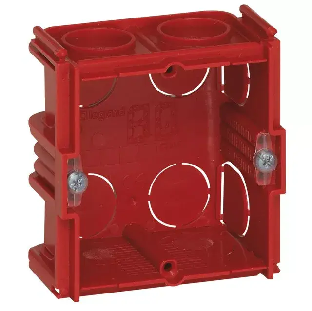 Legrand 080141 Batibox süllyesztődoboz téglafalba egyes, 40mm mély négyzet ( Legrand 080141 ) Prémium