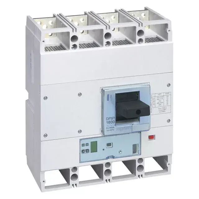 Alacsony ár Legrand 422320 DPX3 1600 kompakt megszakító S2 4P 1250A 50kA ( Legrand 422320 )