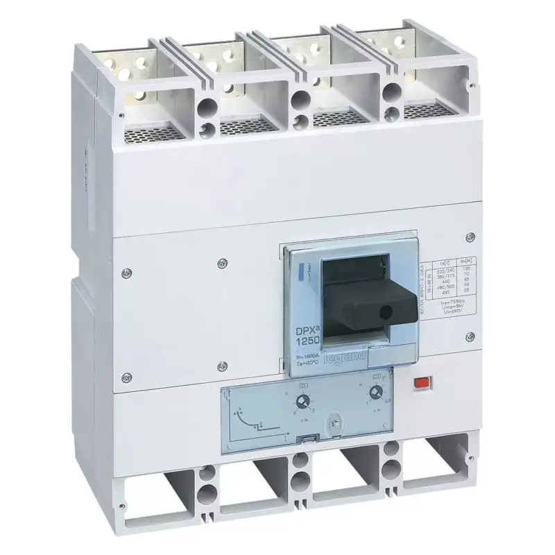 Legrand 422269 DPX3 1600 kompakt megszakító termikus mágneses 4P 800A 50kA ( Legrand 422269 ) Alacsony ár