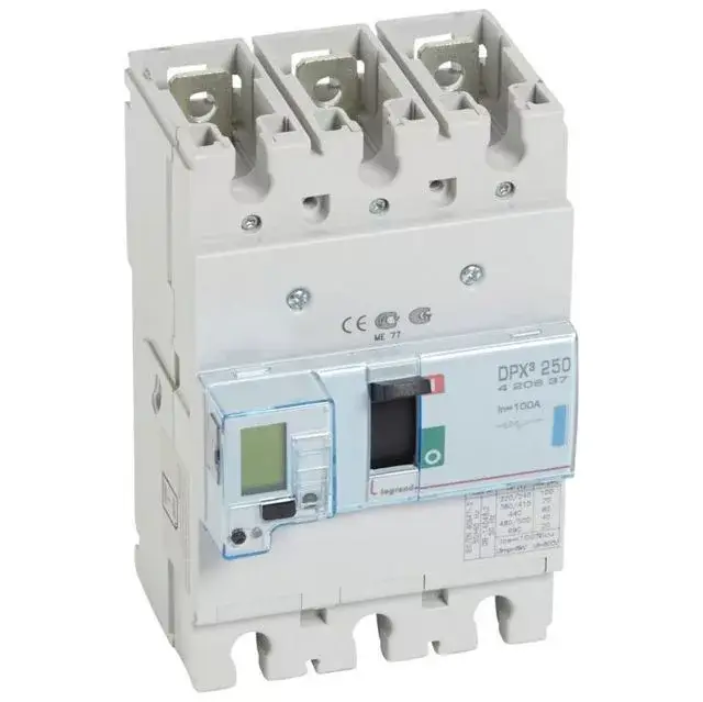 Legrand 420637 DPX3 250 100A 3P S2 70kA kompakt megszakító ( Legrand 420637 ) Exkluzív ajánlat