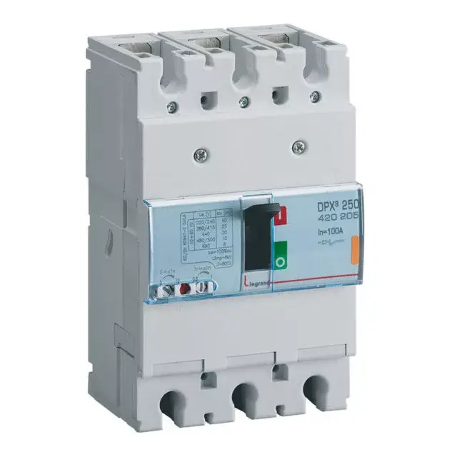Legrand 420205 DPX3 250 100A 3P termikus mágneses 25kA kompakt megszakító ( Legrand 420205 ) Kihagyhatatlan ajánlat