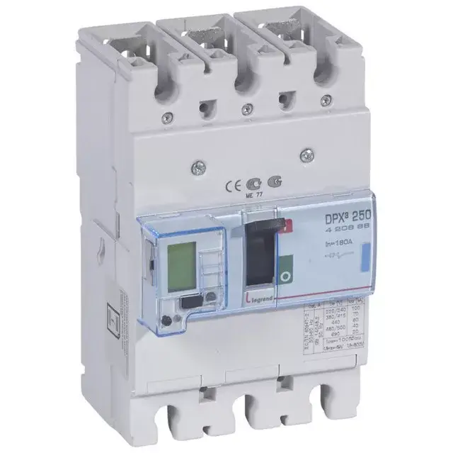 Legrand 420668 DPX3 250 160A 3P S2+M 70kA kompakt megszakító ( Legrand 420668 ) Akció
