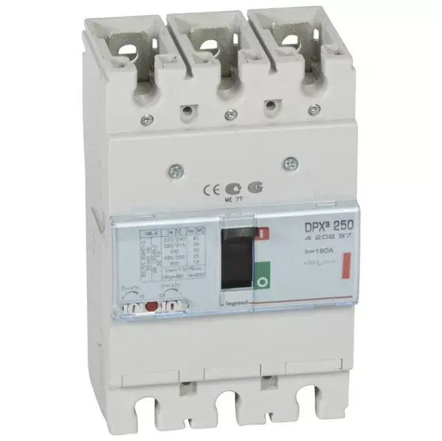 Legrand 420237 DPX3 250 160A 3P termikus mágneses 36kA kompakt megszakító ( Legrand 420237 ) Biztonságos vásárlás