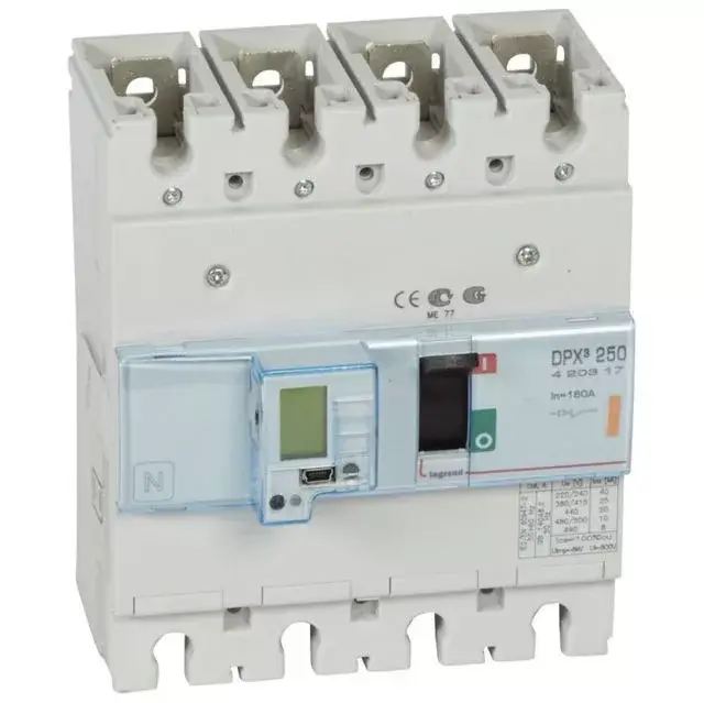 Legrand 420317 DPX3 250 160A 4P S2 25kA kompakt megszakító ( Legrand 420317 ) Végkiárusítás
