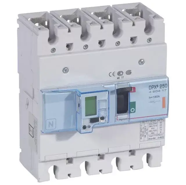 Legrand 420417 DPX3 250 160A 4P S2+M 25kA kompakt megszakító ( Legrand 420417 ) Árcsökkenés