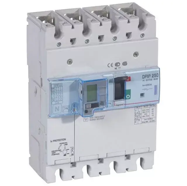 Expressz kézbesítés Legrand 420288 DPX3 250 200A 4P+ÁVK termikus mágneses 50kA kombinált ávk ( Legrand 420288 )